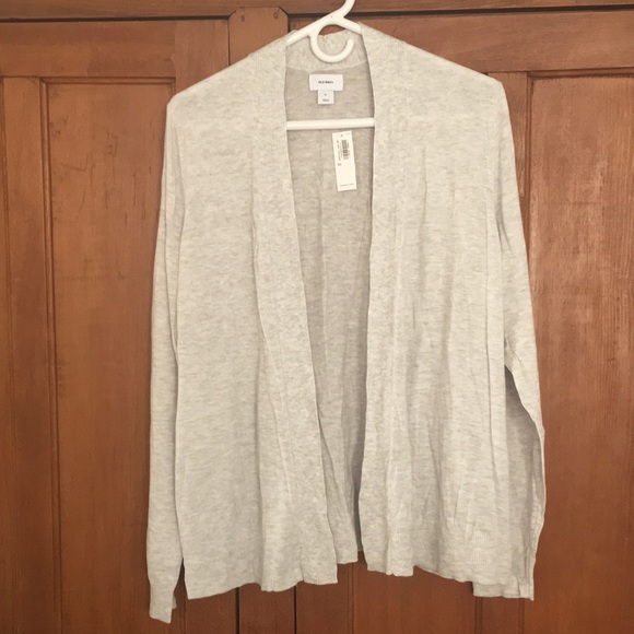Old Navy NWT grey open front cardigan XL - Picture 1 of 2
